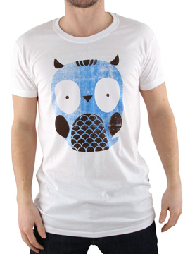 White Owl Organic T-Shirt