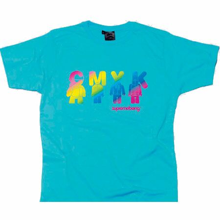CMYK Toys Dub Rainbow Cyan T-Shirt