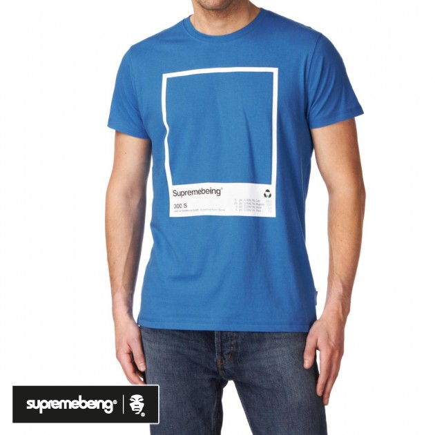 Mens Supremebeing S:Tone T-Shirt - Shore Blue