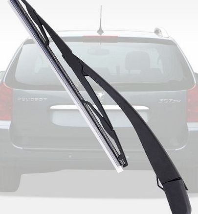 Car Back Rear Window Screen Windshield Windscreen Wiper Arm + Blade Kit For Peugeot 307 SW W36 Hatchback Estate Convertible Replacement Brand New Year: 2000-2008