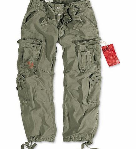 Surplus ``Surplus`` Designer-Trousers ``Airborne Vintage``, Size: M, Color: olive
