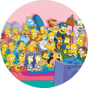 At Home With Simpsons 500 Piece Jigsaw Puzzle