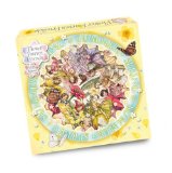 Susan Prescot Games Ltd Flower Fairy 1000 Piece Circular Jigsaw Spring/Summer