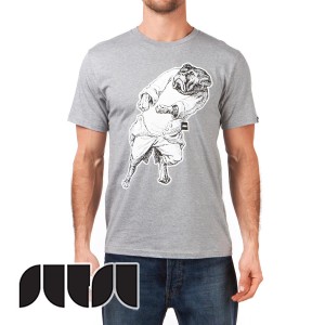 T-Shirts - Sutsu The Boxer T-Shirt - Grey
