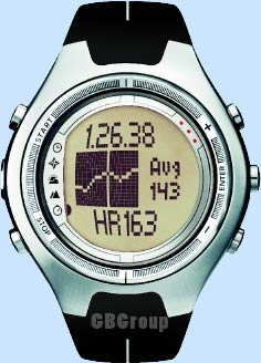 Suunto X6HRM heart rate monitor
