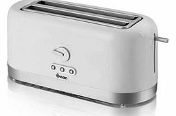Swan ST10090N 4 Slice LongSlot White Toaster
