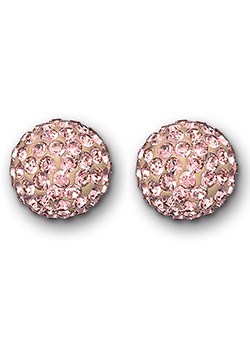Pink Pop, Gold Plated Earrings 1121095