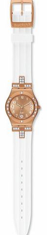 Swatch Fancy Me Pink Gold Ladies Watch
