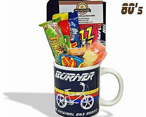 Sweet and Nostalgic BMX Burner Mug with a cool portion of 80s Sweeties