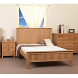 Sweet Dreams 135cm Firth Double Bed Frame in Oak