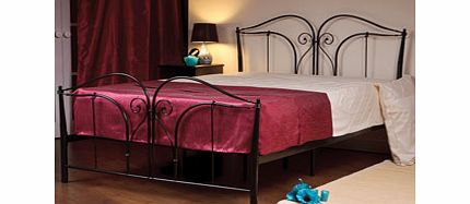 Sweet Dreams Elgar 4FT 6 Double Metal Bedstead