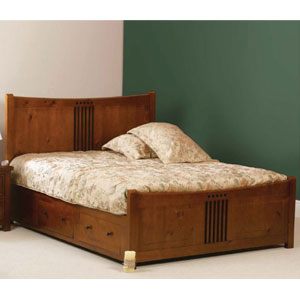 Hudson 4FT 6 Double Wooden Bed
