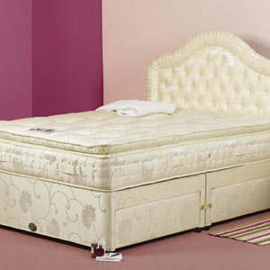 The Pocket Spring Collection Yasmin 4FT 6 Divan Bed