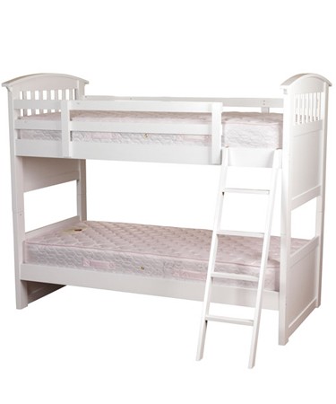 White Shaker Style Bunk Bed