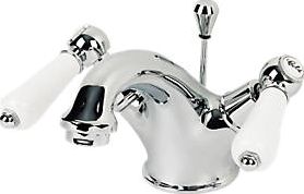 Swirl, 1228[^]85150 Period Mono Basin Mixer Tap with Pop-Up