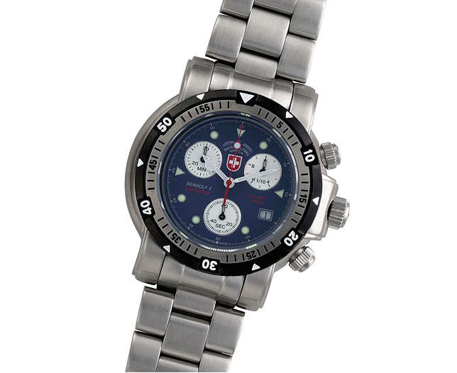 swiss Military Diver` Chronograph - Navy