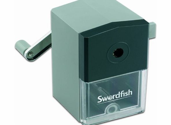 Swordfish Ikon Desktop Manual Pencil Sharpener 8mm ref 40100