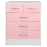 sydney 3 2 drawer Chest, Pink
