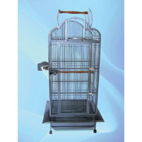 Parrot Victorian Top Roof Silver 69x61x165cm