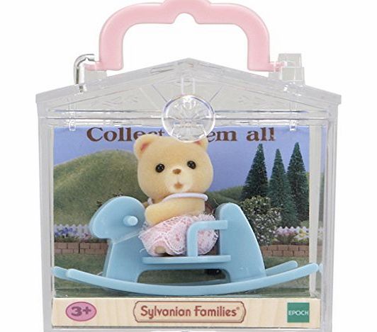 Sylvanian Families Bear on Rocking Horse Baby Carry Case