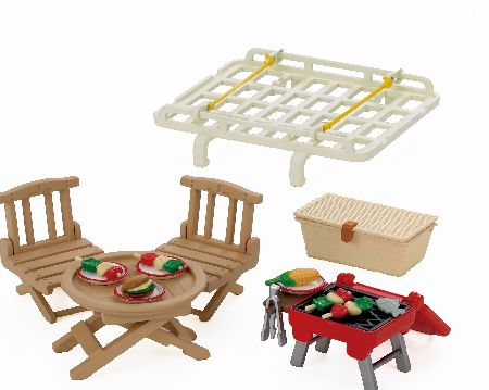 Sylvanian Families Roof Rack With Picnic Set