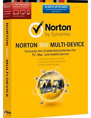 Symantec Norton 360 Multi-Device - 3 User