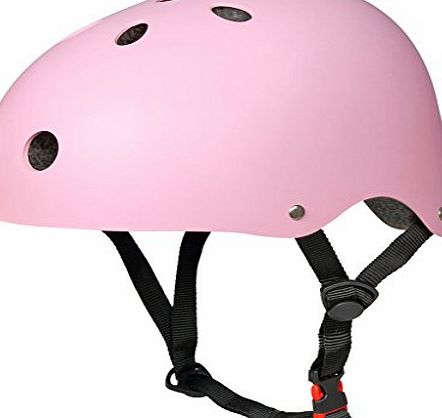 SymbolLife BMX/ Skate / Scooter Helmet Ultimate Cycle / Bike / Skate Helmet, For Head Size M (52-58CM) Pink