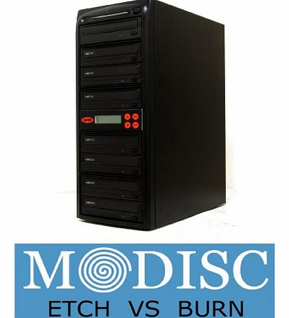 Systor 1 to 7 M-Disc 24X CD / DVD Multi Target Duplicator Tower with FREE USB Connection (40 Value)