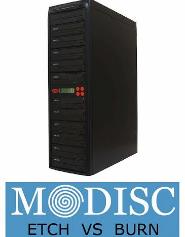 SyStor  1-11 CD DVD Duplicator M-Disc Replication Recorder Copier Multiple 24X SATA Burner with USB Connection
