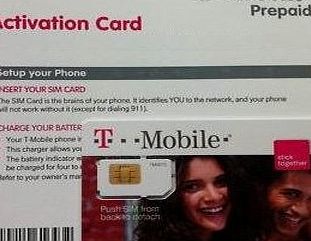 T-Mobile SIM T Mobile - T-Mobile Usa (Tmobile ) Sim Card And Prepaid Activation Kit