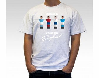 Football Group England Ash Grey T-Shirt