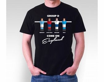 Football Group England Black T-Shirt Large