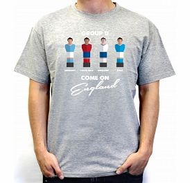 Football Group England Grey T-Shirt Large ZT