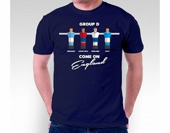 Football Group England Navy T-Shirt Large ZT