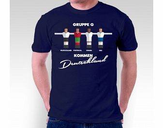 Football Group Germany Navy T-Shirt Large ZT