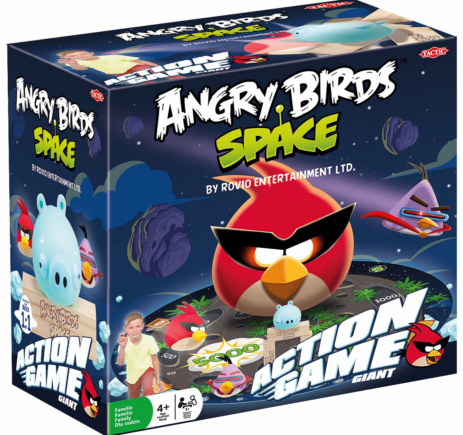 Tactic Angry Birds Space Giant Action Game