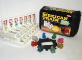 Tactic Games Mexican Train Dominoes Travel Version