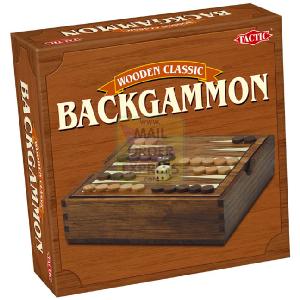 Tactic Games UK Backgammon Pieces and Board