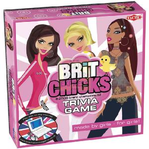 Tactic Games UK Brit Chicks Internet Board Game