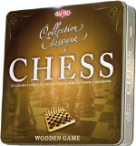 Tactic Games UK Chess Pieces and Board - Wood
