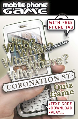 Tactic Games UK Coronation Street Mobile Phone Game