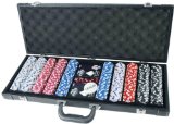 Tactic Games UK Pro Poker Leather Case 500 Pro Qual