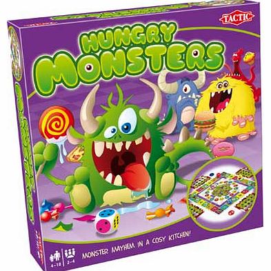 Tactic Hungry Monsters Board Game