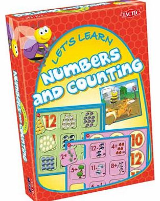 Tactic Lets Learn Numbers and Counting Board Game