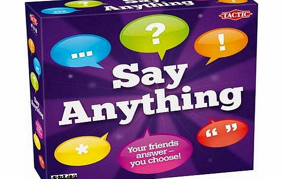 Tactic Say Anything Party Game