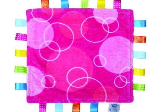 Taggies - Pink Bubbles - Baby Security Blanket