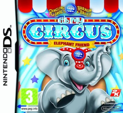 TAKE 2 Its My Circus Elephant Friends NDS