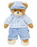 Clement Collection 30cm Cuddly Bear Blue