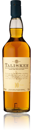 Talisker 10 year old Malt Whisky Skye 70cl