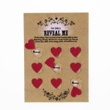 Talking Tables Ltd Talking Tables Valentines Love Lottery Game Cards
